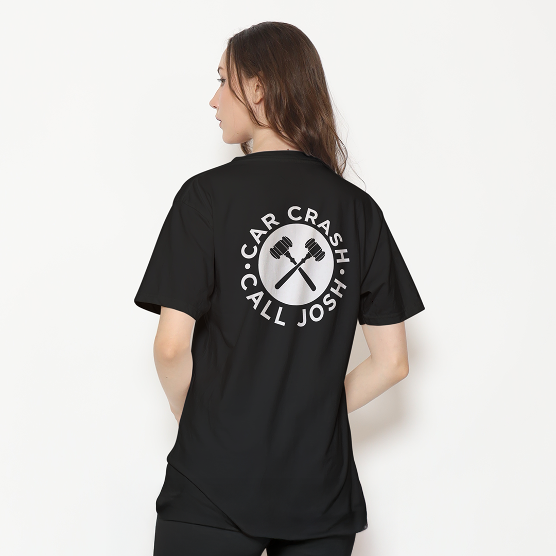 Car Crash? Call Josh! TEE (Black)